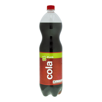 Plus Cola fles van 1,5 l