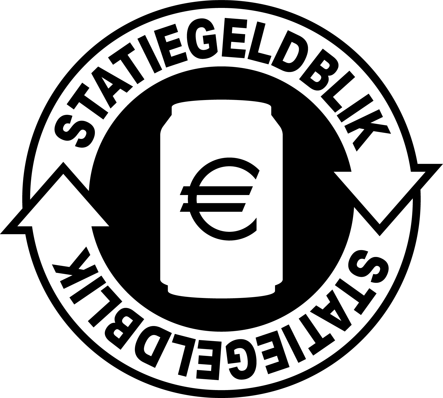 Statiegeldfles logo